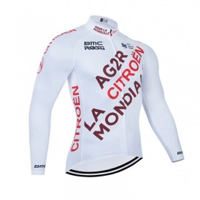 Maillot Cyclisme 2021 AG2R Citroen Team Manches Longues N001